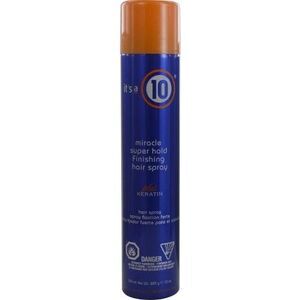 It's a 10 Super Hold Finishing Hair Spray Plus Keratin 10 oz